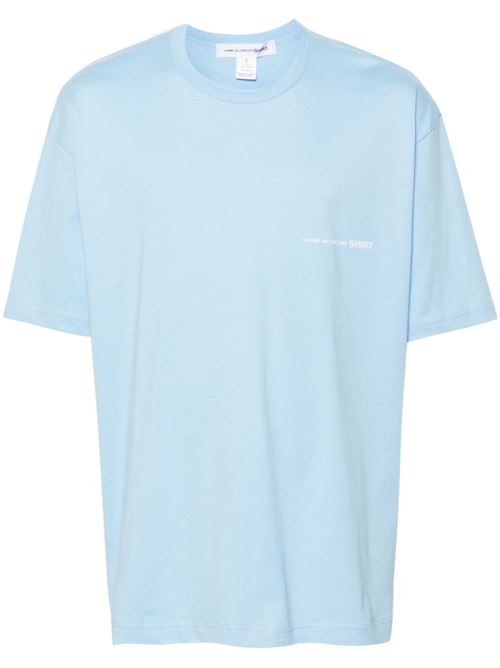 T-shirt in cotone COMME DES GARÇONS SHIRT | FMT026S243BLUE